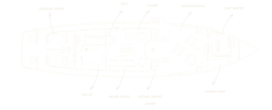 Main deck floor plan.