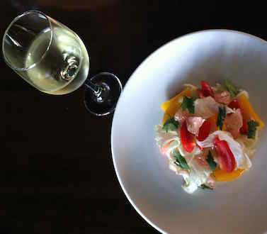 Liveaboard WAOW Luxury Cruise or Charter for Scuba diving in Indonesia - healthy salad for lunch and dinner